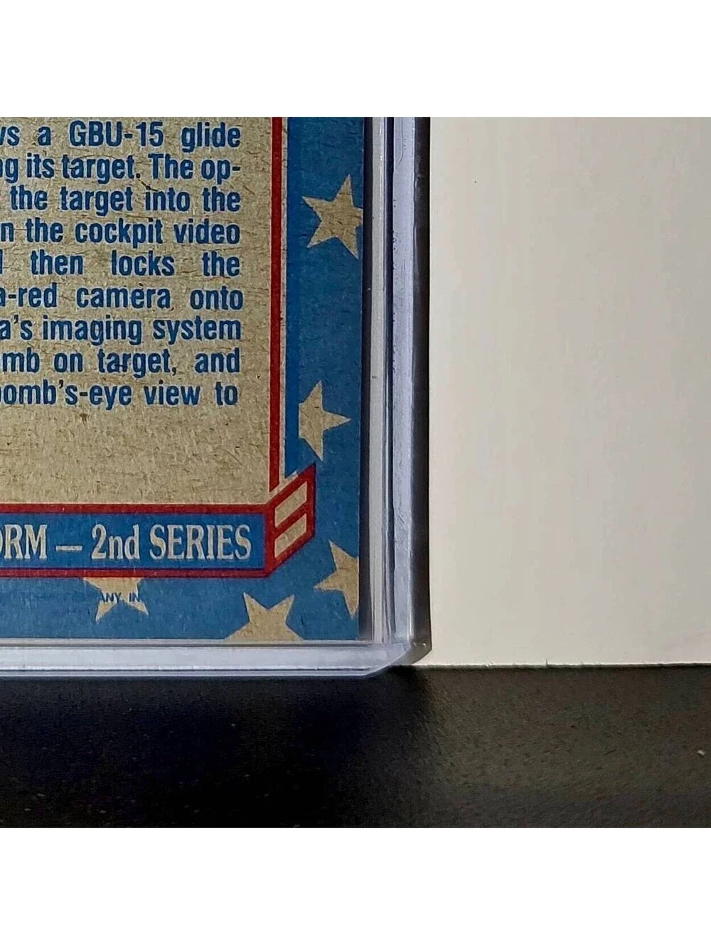 Bomb’s-Eye View 1991 Topps Desert Storm #165 Card - Picture 10 of 10